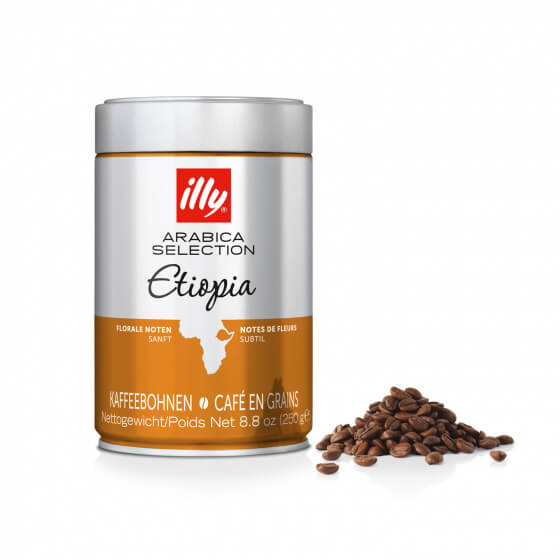 illy Ethiopia Coffee beans (250 g)
