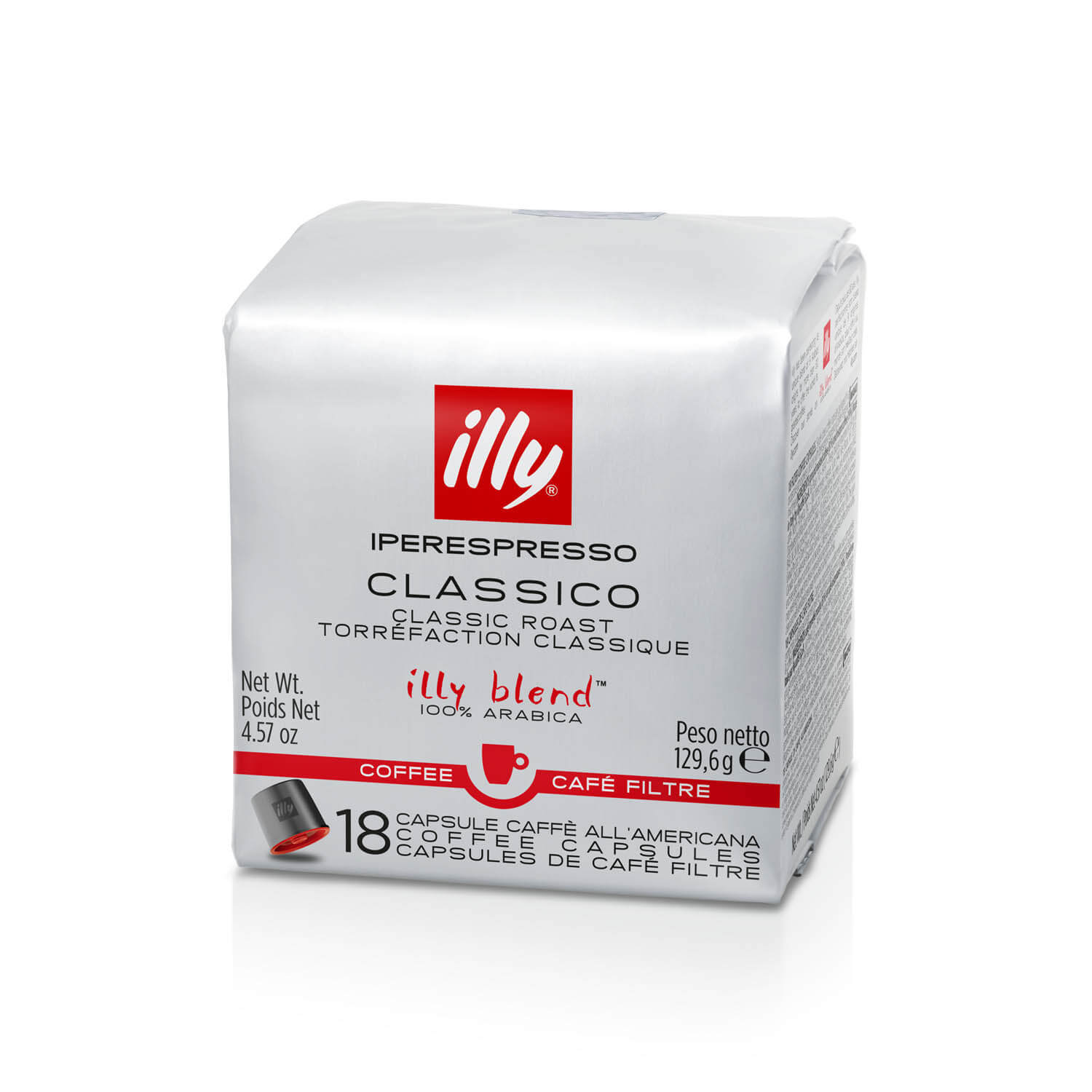 illy Classico filter coffee Iperespresso (18 capsules)