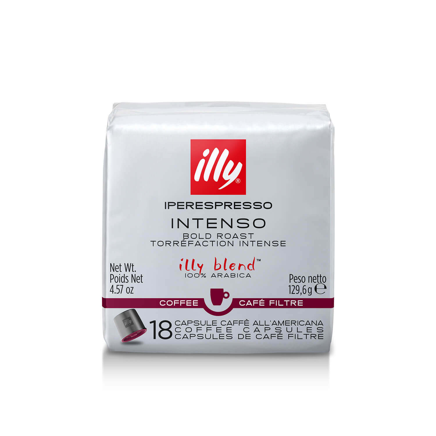 illy Filter coffee Intenso Iperespresso (18 capsules)