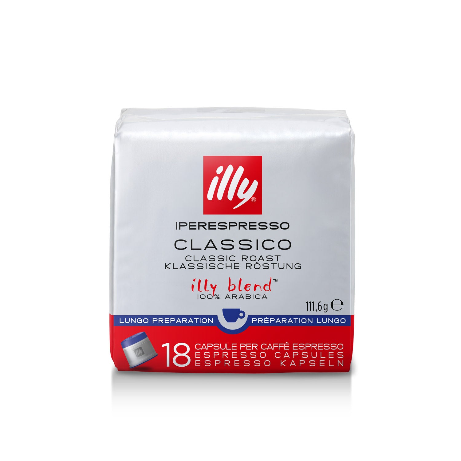 illy Classico Lungo Iperespresso (18 Kapseln)