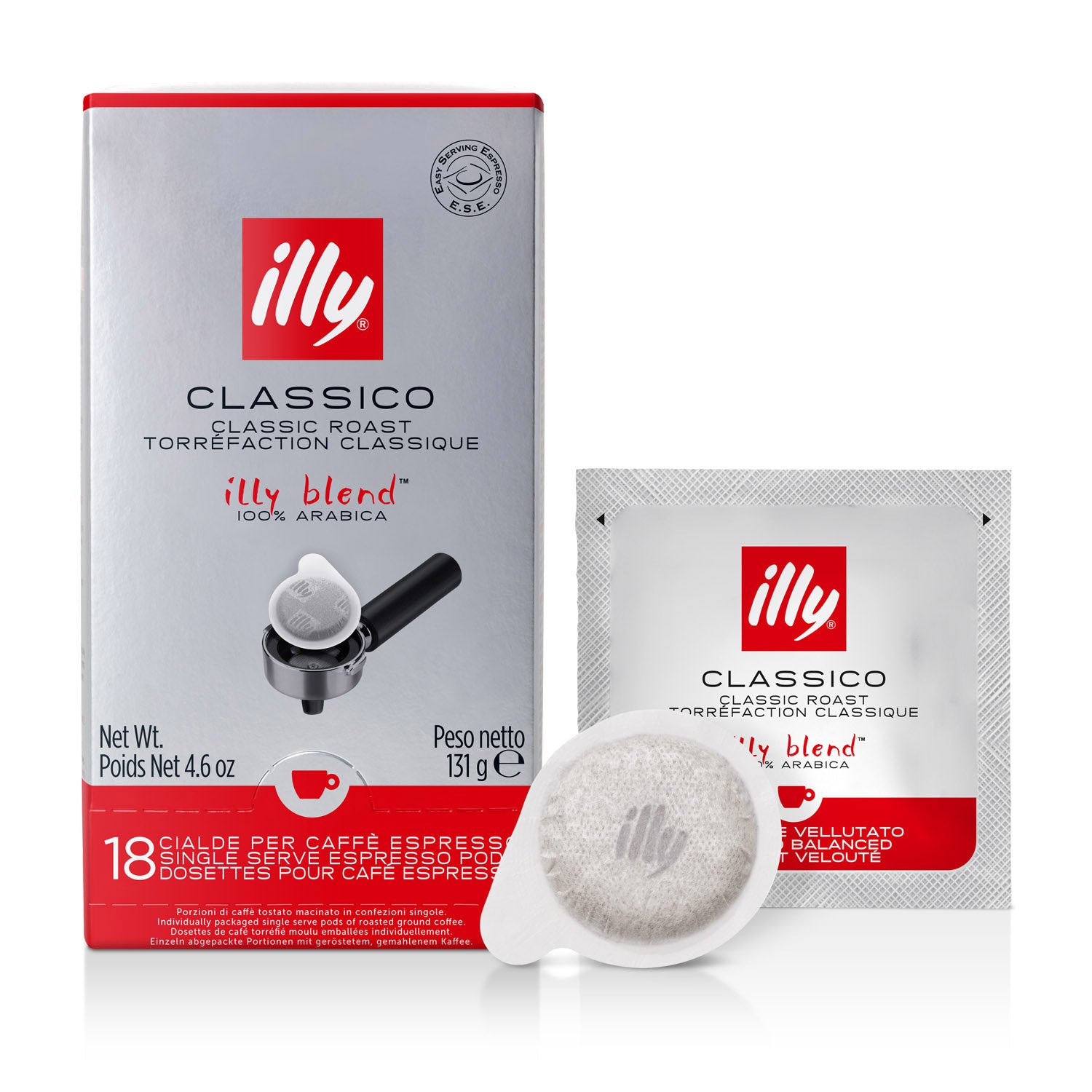 illy E.S.E. Servings pads Monodose Classico (18 pcs)