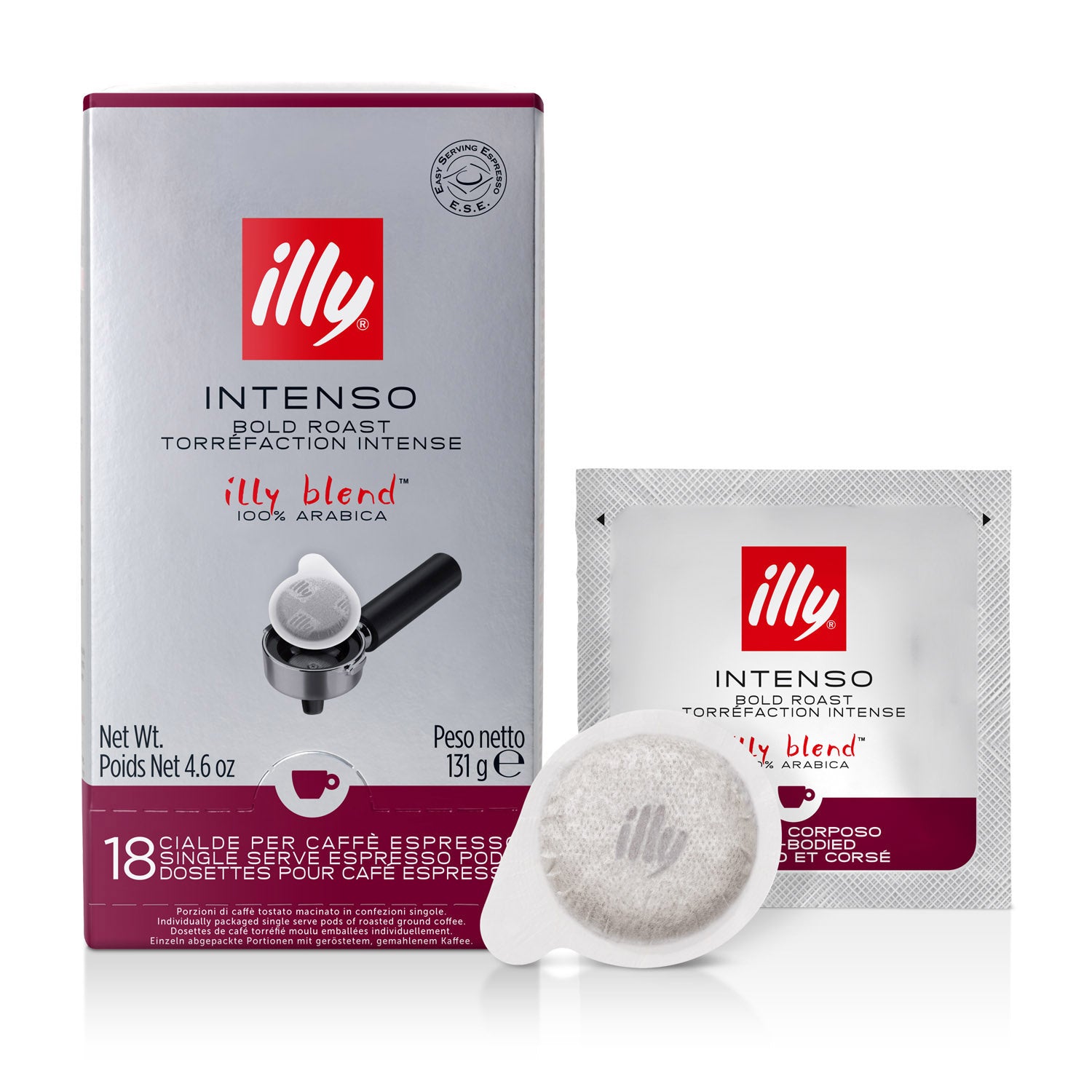 illy E.S.E. Servings pads Monodose Intenso (18 pcs)