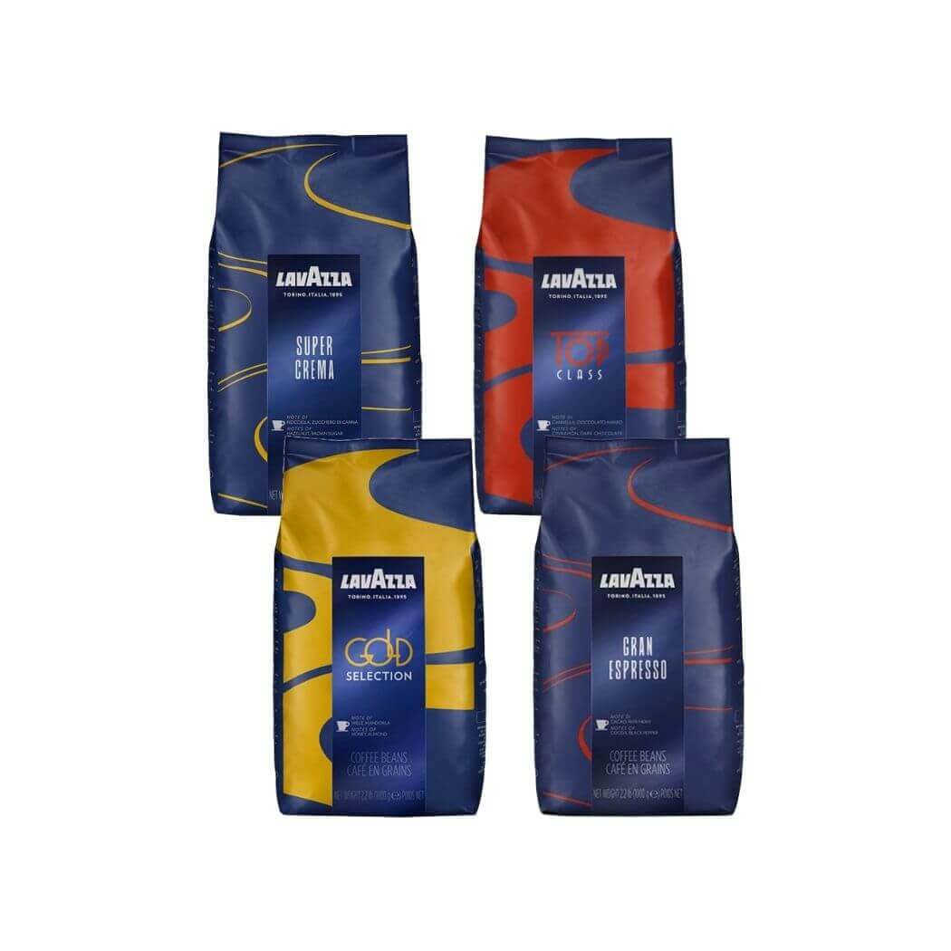Lavazza Sample pack coffee beans 4 kg (new)
