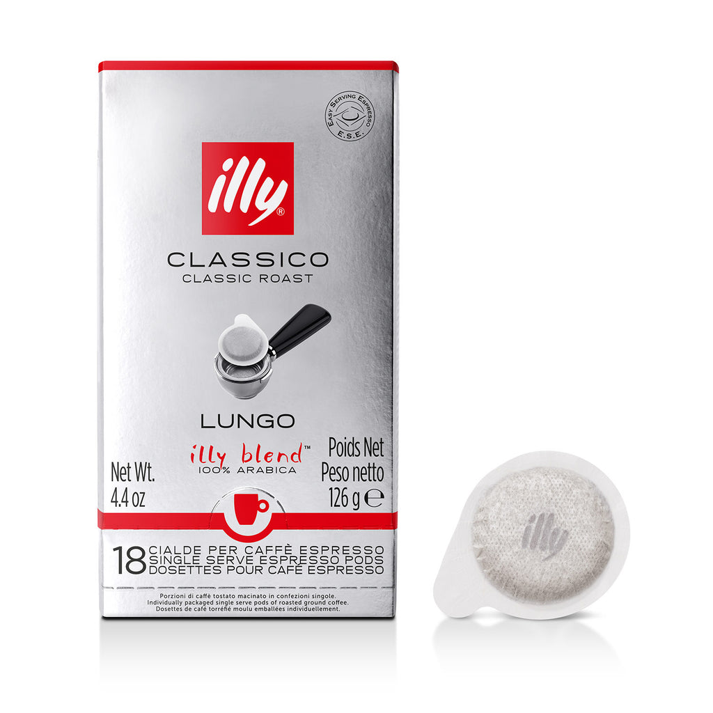 illy E.S.E. Servings pads Monodose Classico Lungo (18 pcs)